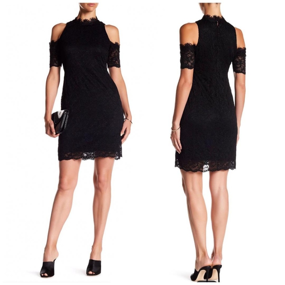 Laundry by Shelli Segal Women's sz 4 Black Cold Sh